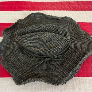 Free People straw floppy hat